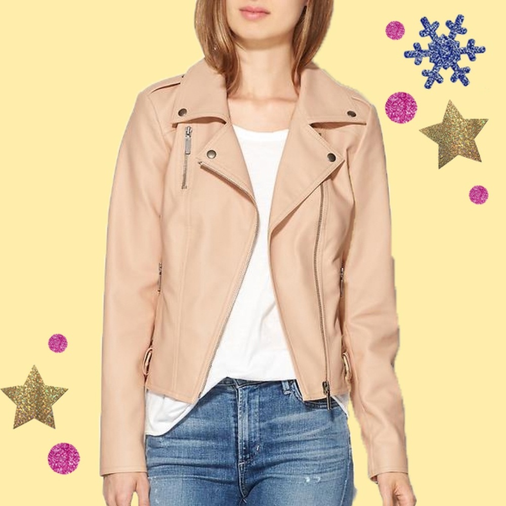Faux Leather Jacket